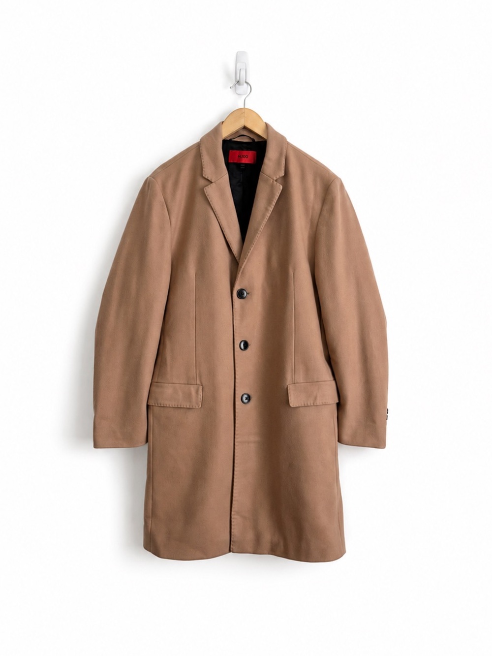 Hugo Boss HUGO Migor Wool-Blend Slim Fit Coat Men’s